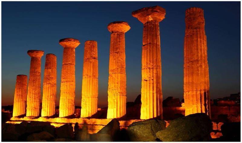B&B Il Melograno Antico Con Terrazza E Giardino Agrigento Exterior foto